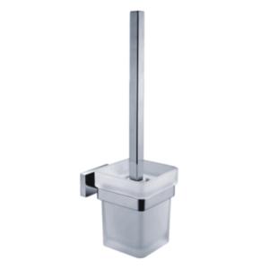 Quality Polishing Stainless Steel Square Toilet Brush Holder solid install wholesale