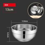 16 / 18cm 304 Stainless Steel Bowl Multipurpose Thickened