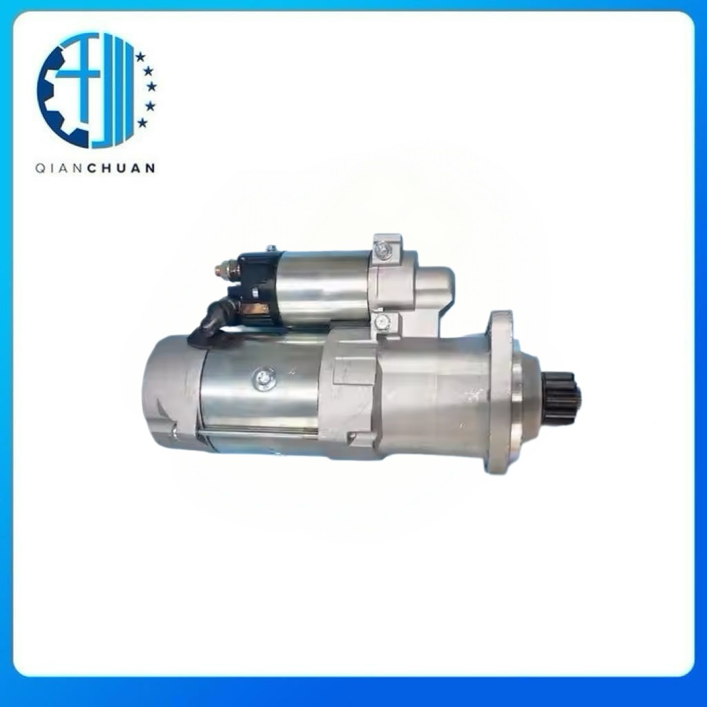 M00A0301 Starter Motor 24V 11T 6KW For Daewoo Doosan D1146 DH220-3 Excavator Engine Spare Parts