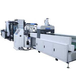 Quality 18KW 120pcs / min Non Woven Fabric Bag Making Machine For T Shirt wholesale