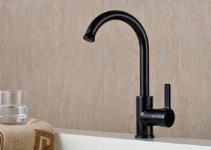 Quality Black UPC Save Water Sprayer Head Kitchen Faucets ROVATE Single Hole wholesale