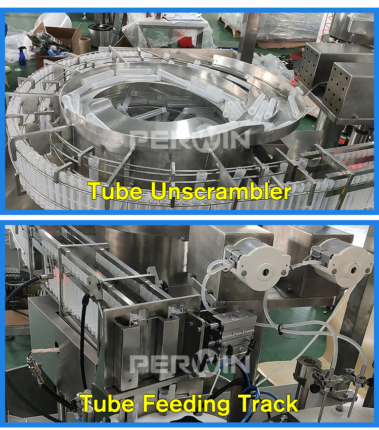 GMP 4000BPH plc test tube filler Capping Labeling