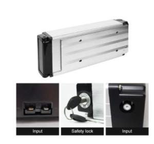 Quality Silver E Bike Battery Replacement 48V for E-Go Wondervelo Hapex City Line wholesale