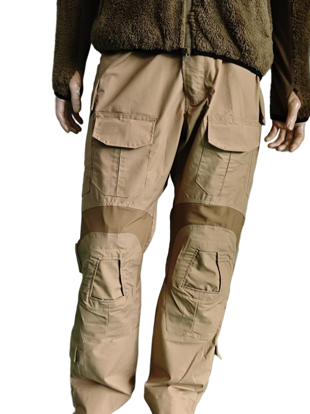 Urban Ranger Fleece Tactical Set Insulated Jacket and Cargo Pants Winter Warm Waterproof jacket