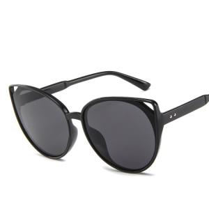Quality Female Silver Pink Lens Sunglasses Round Rose Gold Frame Retro Color Mirror Lens Glasses wholesale