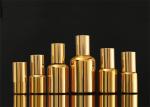 UV Essential Oil Dropper , Liquid Dropper Bottle With Gold Black White Dropper