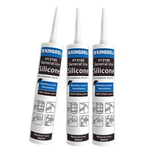 Quality 280ml Clear Neutral Silicone Sealant Structural Adhesives wholesale