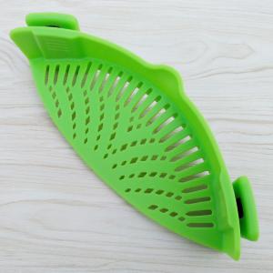 Quality OEM Foldable Silicone Kitchen Colander Strainer wholesale