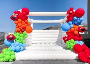Quality Commercial Grade Wedding Party Used White Bounce Castle Inflatable Bouncy Castle For Wedding wholesale