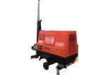 Diesel power mobile lighting tower with Brushless & single phase alternator