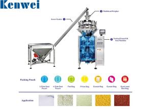 Quality 500g Sugar Automatic Bag Packaging Machine With Screw Feeder wholesale