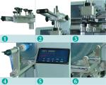 18L water drum large air pressure automatic screen printing machine for sale