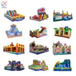 Supplier Inflatable Combos Happy Easter Candy Theme Inflatable Bouncy House