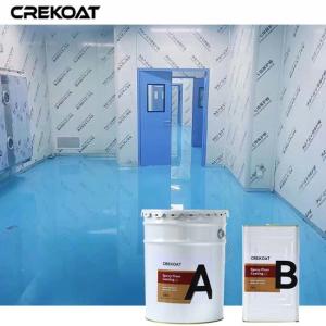 Quality Seamless Industrial Epoxy Paint For Concrete Transition Between The Floor And Walls wholesale