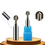 Carbide Shank Ball Head Spiral PCD Milling Tools