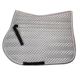 Quality Waterproof Reflective Silver Equine Saddle Pad Horse Riding Equipment wholesale
