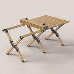 Classic Roll Up Aluminium Camping Table Outdoor Anti Slip Feet Portable Beach