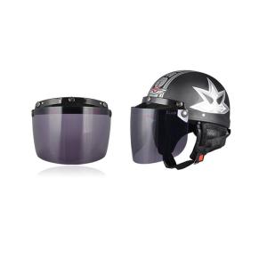 Quality Windproof Anti Fog Lens PC Material Made With Motorcycle Open Face Helmet wholesale