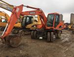 secondhand KORES Good condition DH150W-7/dh130w-5 wheel excavator/secondhand
