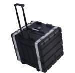 10U ABS Amp 19 Inch Amplifier Rack Case Double Door