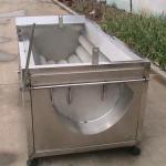 304 Stainless Steel Portable Vegetable Brush Type Washing And Peeling Machine