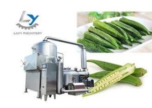 Quality SS304 Ochro Chips / Potato Chips Frying Machine With Original Color Remained wholesale