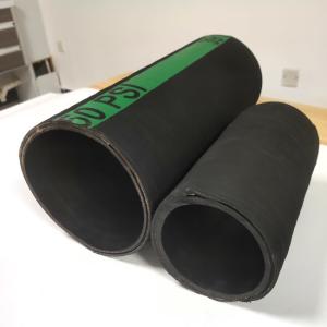 Quality Textile Plies Reinforcement Dry Cement Hose , Barytes Rubber Hose wholesale