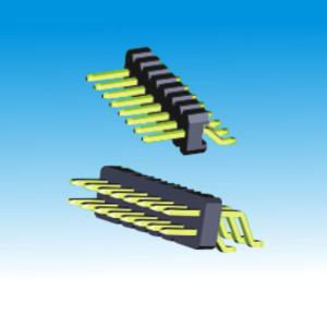 Quality 1.27MM Height 2.5 Pin Header Connector SQ 0.4 Right Angle SMT wholesale