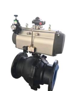 Quality Pneumatic ball valve Pneumatic Actuator Control Valves wholesale