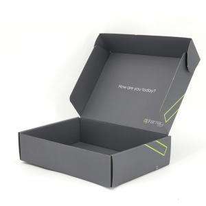 Quality 10x5x5 Corrugated Cardboard Folding Boxes Shipping Packaging With Logo Customized Order wholesale