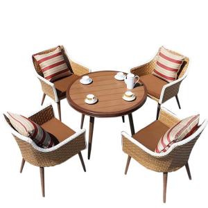 Quality Wicker Leisure Patio Table Chairs OEM Outdoor Garden Furniture wholesale