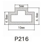 PVC TPE Wardrobe Sliding Door Dust Seal Strip With Noise Reduction