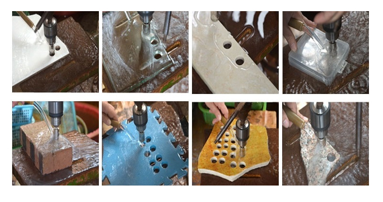Electroplated diamond core drill bit Drilling for glass Ceramic Tiles