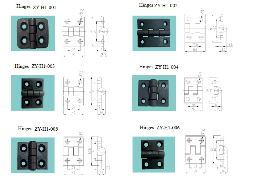 PLASTIC HINGES