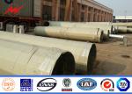 Electrical Steel Tubular Transmission Line Pole With Power Equipment