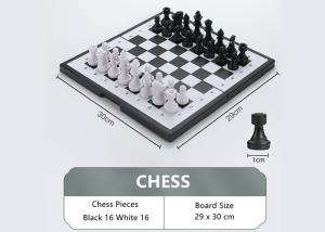 Quality Ready To Ship Portable Folding Travel Magnetic Chess Board Game For Kids wholesale