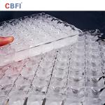 20 Tons Square Ice Cube Machine Semi Automatic Edible Ice Production Line