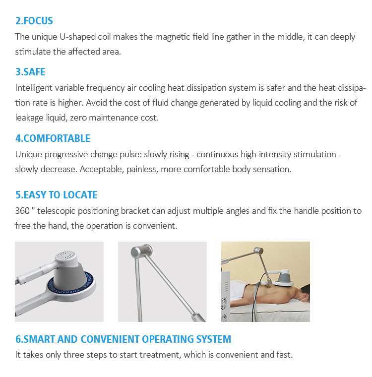 685nm 830nm Pulsed Electromagnetic Field Therapy Equipment 50W For shoulder / neck / waist pain