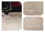 400W 600W Autofocus Die Cut Machine For Wood Acrylic Panel With 0.01mm Cutting