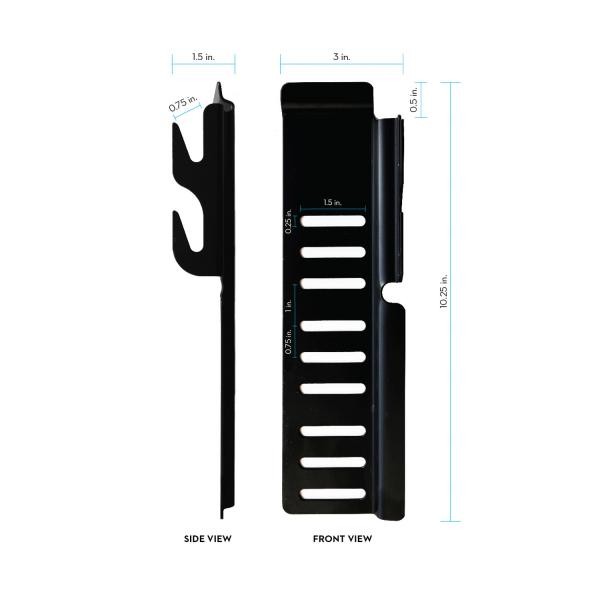 Stocked Hook Brackets for Headboard or Footboard Adjustable Bed Rail Hook Plate Adapter
