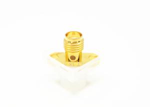 Quality 18GHz Female Socket Straight Gold Plated SMA RF Connector wholesale