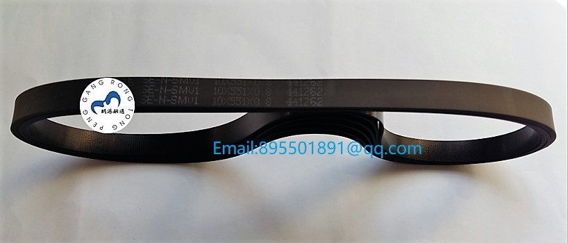 HYOSUNG ATM belt 10x551x0.8 ATM parts 4820000100 Flat belt 10*551*0.8