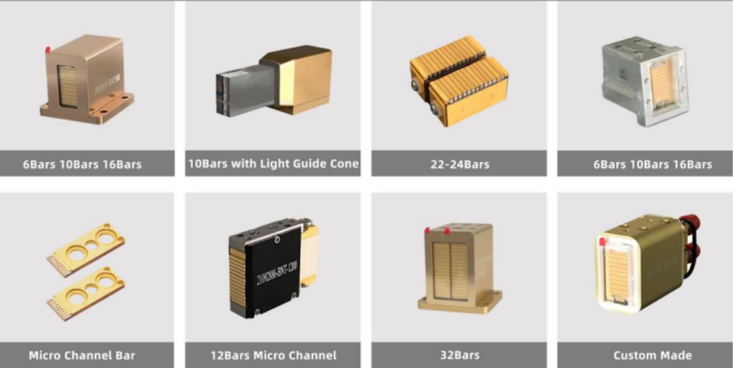 405nm to 2100nm Free-space Diode Lasers
