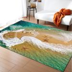 Landscape Cartoon Bedroom Floor Carpets Rug Under Dining Table Machine Washable