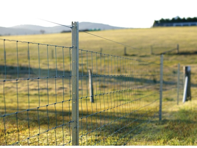 Galvanized Wire Mesh Garden 5 ft field fence Zoo Wild Fencing Roll Hardware