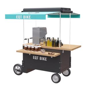Quality Wood Box Structure 48V 4500w Tricycle Vending Cart wholesale