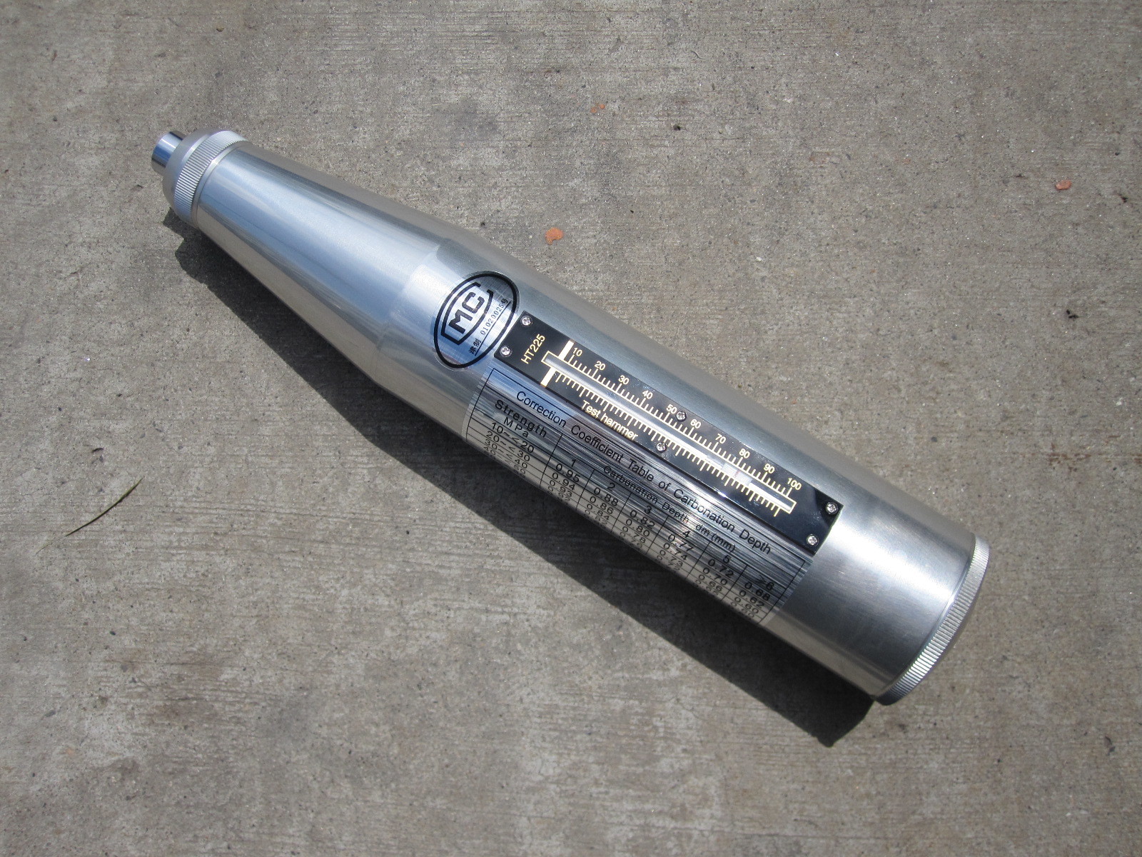Concrete Test Hammer, Rebound Hammer, Concrete Testing Instrument HT-225A