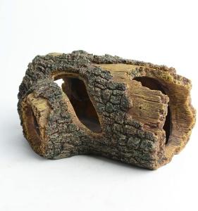 Quality Wood House Betta Fish Aquarium Decoration Items wholesale