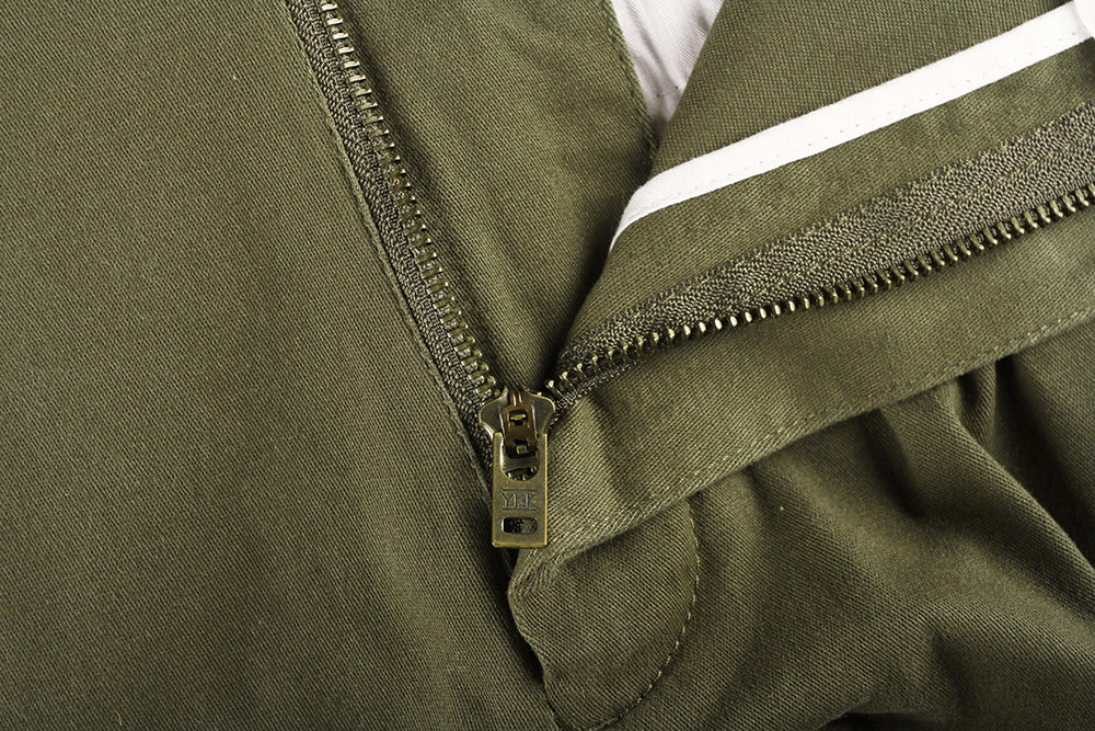 Mens Casual Elasticated Waist Straight Leg Linen Trousers Solid Color Customized