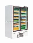 Chiller Showcase/Vertical Refrigerated Display Showcase With Glass Door -